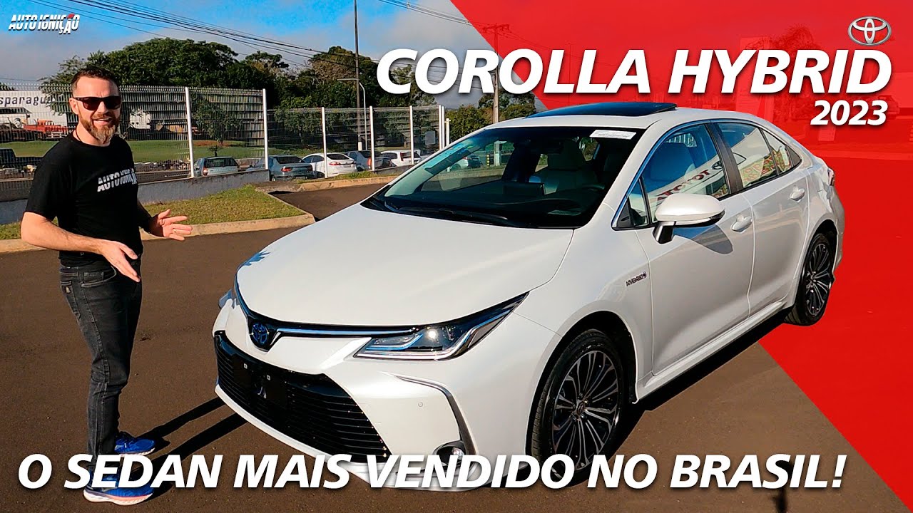 TOYOTA COROLLA ALTIS HYBRID PREMIUM 2023 - Não da Chance Para o Cruze Premier!