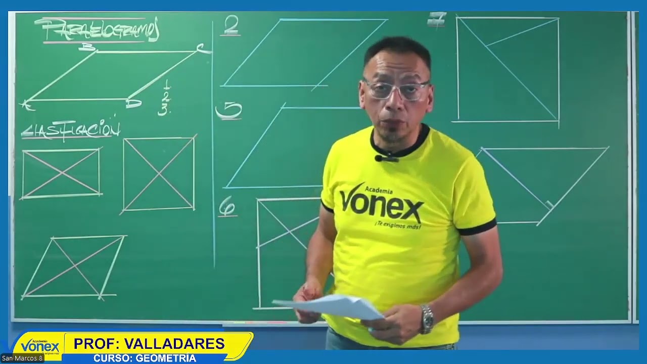📏 GEOMETRÍA | 🔴 CUADRILÁTEROS I Y II - Semana 05 | Ciclo Anual 2026