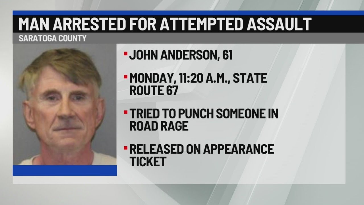 Man arrested for alleged attempted assault after road rage incident