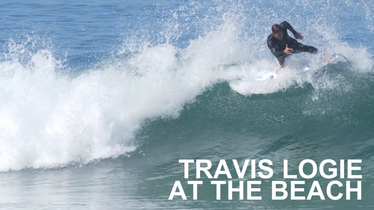 Travis Logie At The Beach