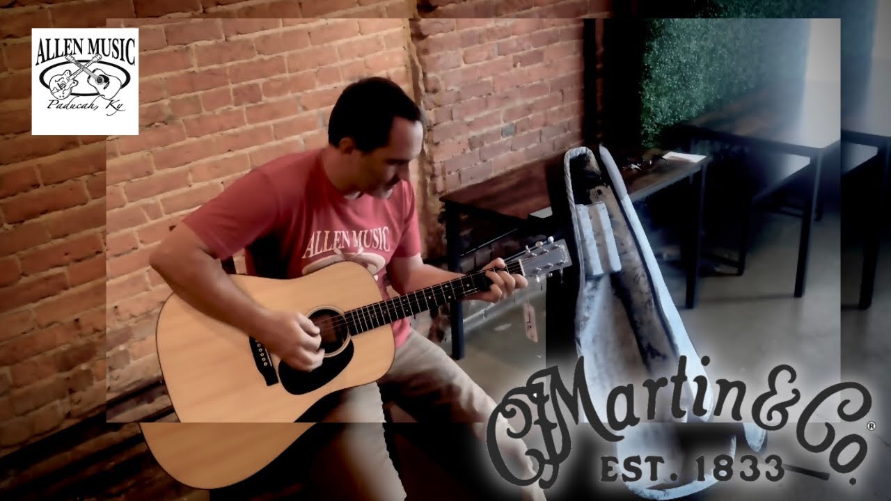 Martin D10E-02 Dreadnought Acoustic UNBOXING & review w/ instrumental Demo & Amazing Grace demo.