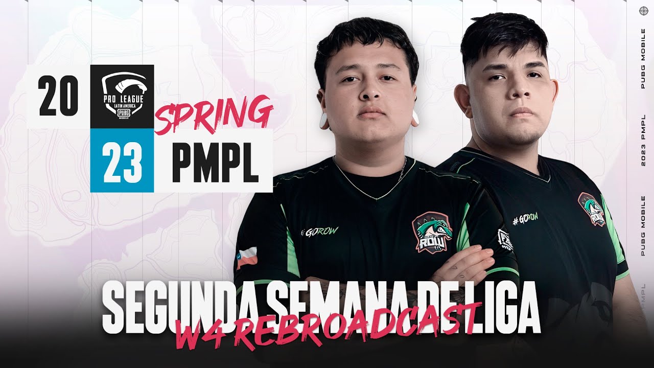 [ES] 2023 PMPL LATAM S4 D2|Spring| Rebroadcast