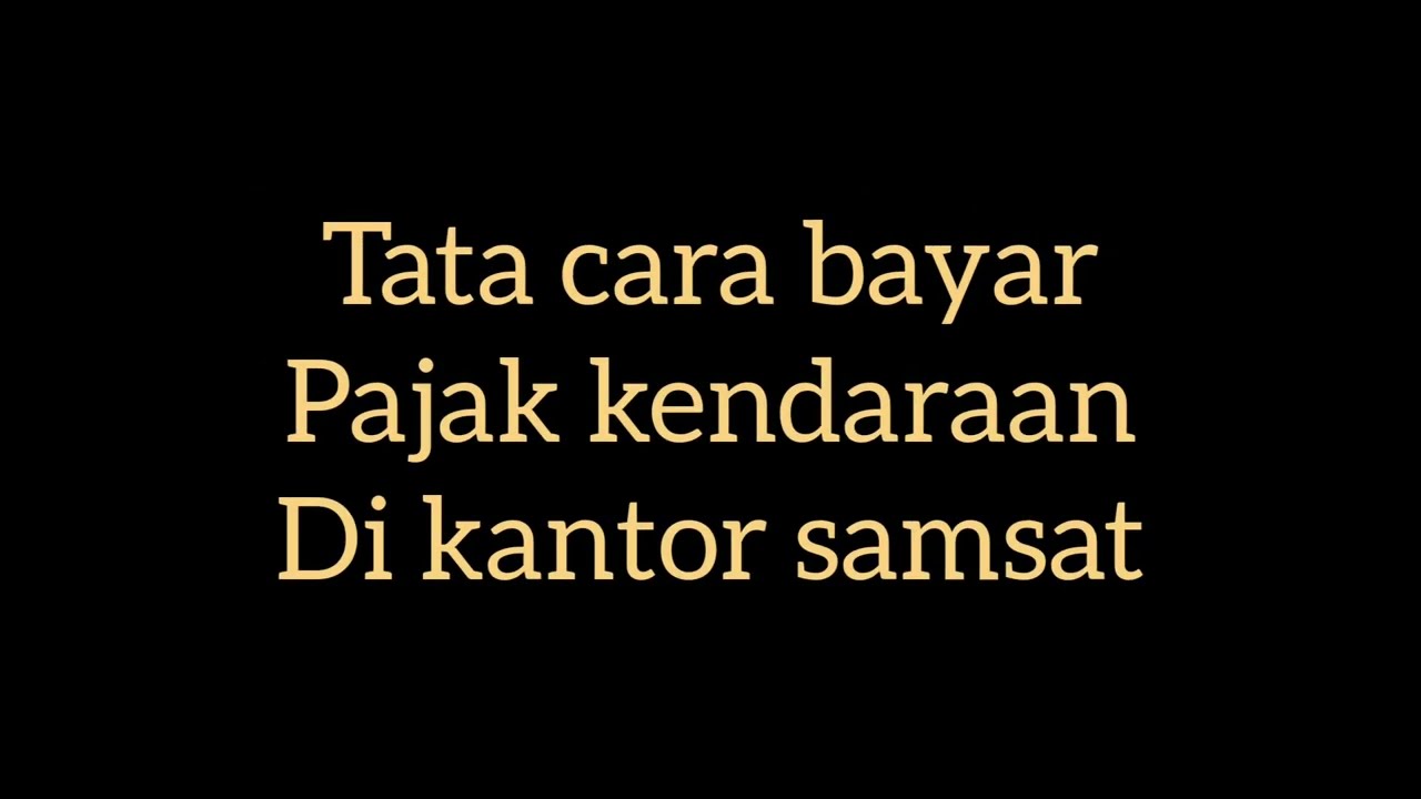 CARA BAYAR PAJAK KENDARAAN BERMOTOR DI KANTOR SAMSAT | SARAT SARAT BERKAS YANG HARUS DI BAWA.