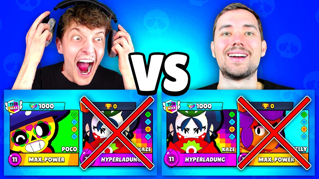 NUR SELTENE vs NUR LEGENDÄRE BRAWLER WÄHLEN! 😂