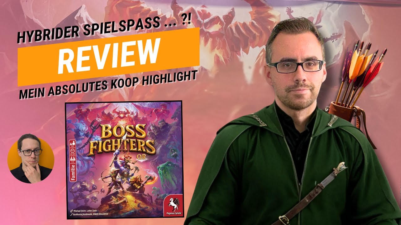 #Review - Boss Fighters QR (Pegasus 2025) | Absolutes koop Highlight mit App Unterstützung!