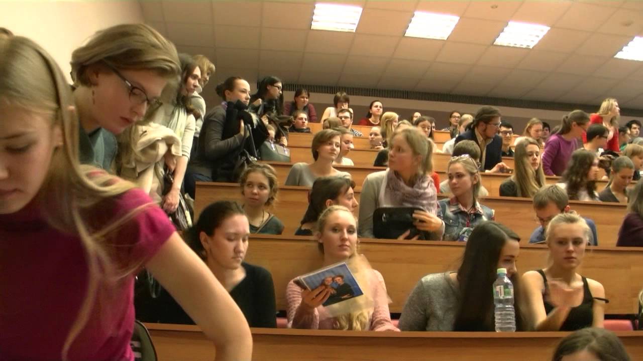 Евгений Валерьевич Гришковец на филологическом факультете часть 1