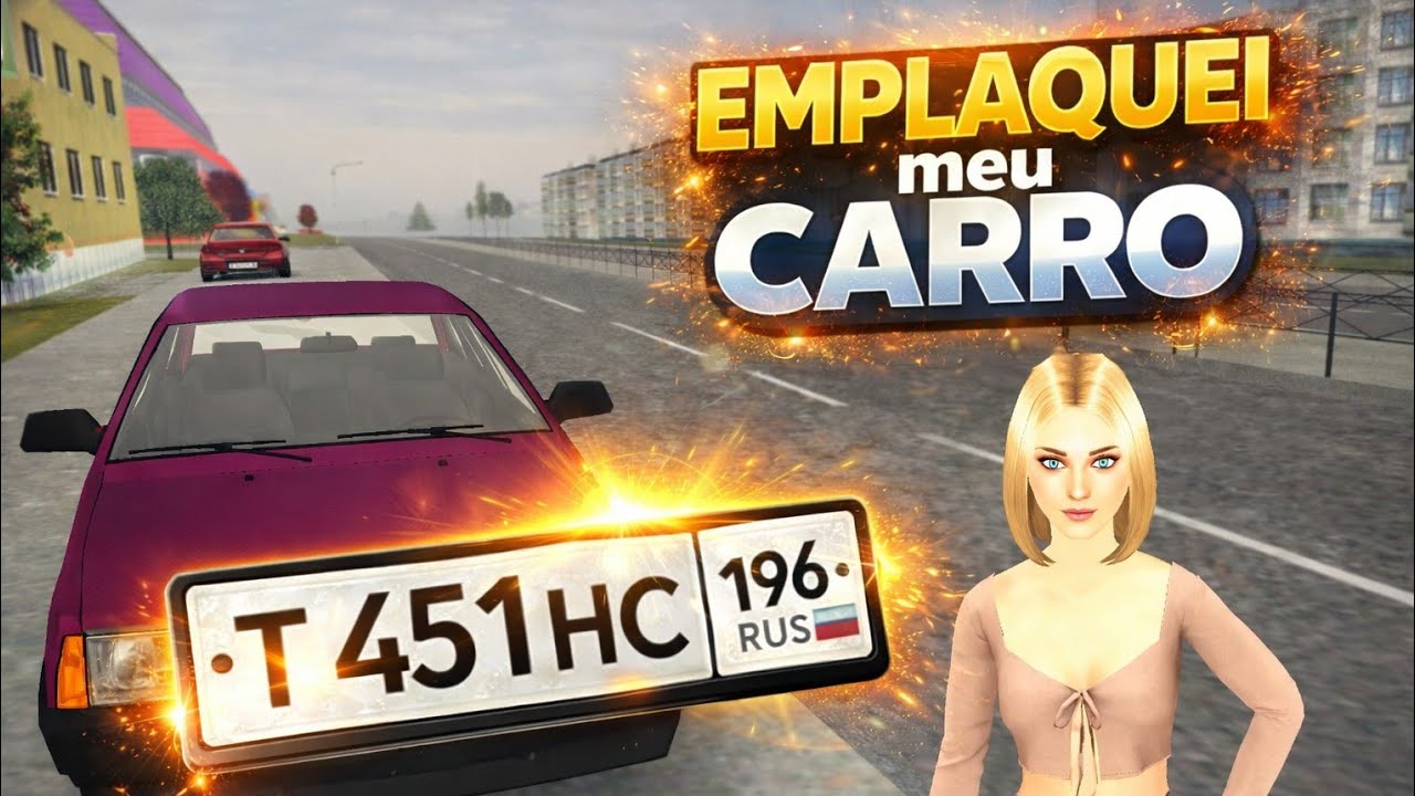 COMO COLOCAR PLACA NO CARRO NO LIVE RÚSSIA passo a passo
