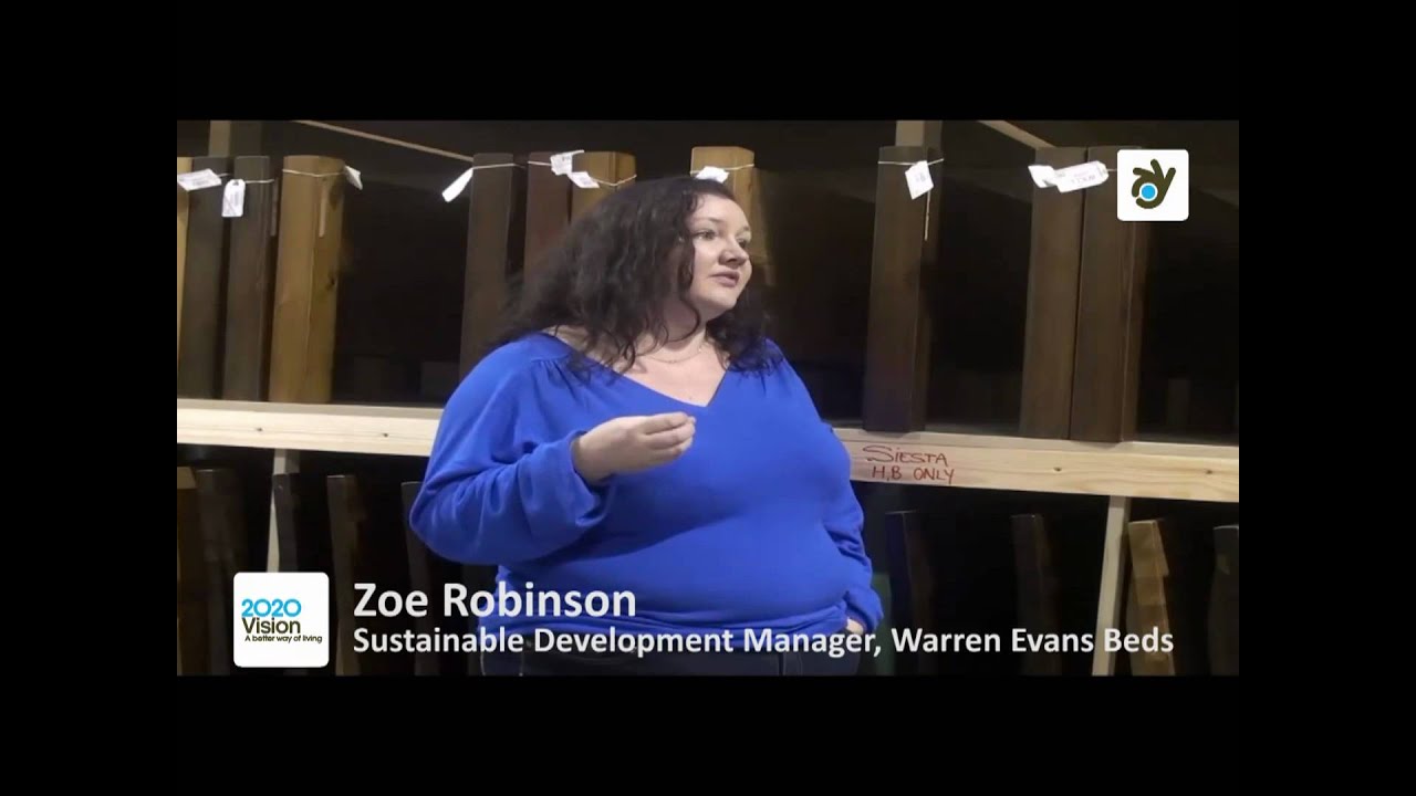Zoe Robinson, Warren Evans Beds, on sustainable bedroom furniture