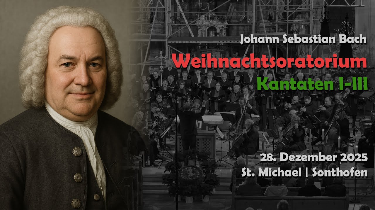 Johann Sebastian Bach (1685-1750): Weihnachtsoratorium BWV 248 | Kantaten I-III