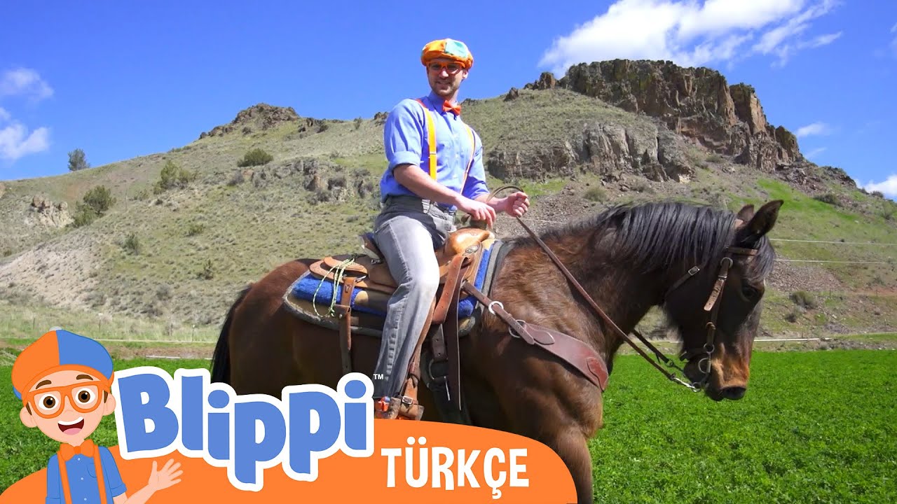 Blippi Çiftliği Ziyaret Ediyor | Blippi Türkçe - Çocuklar için eğitici videolar | Türkçe Dublajlı