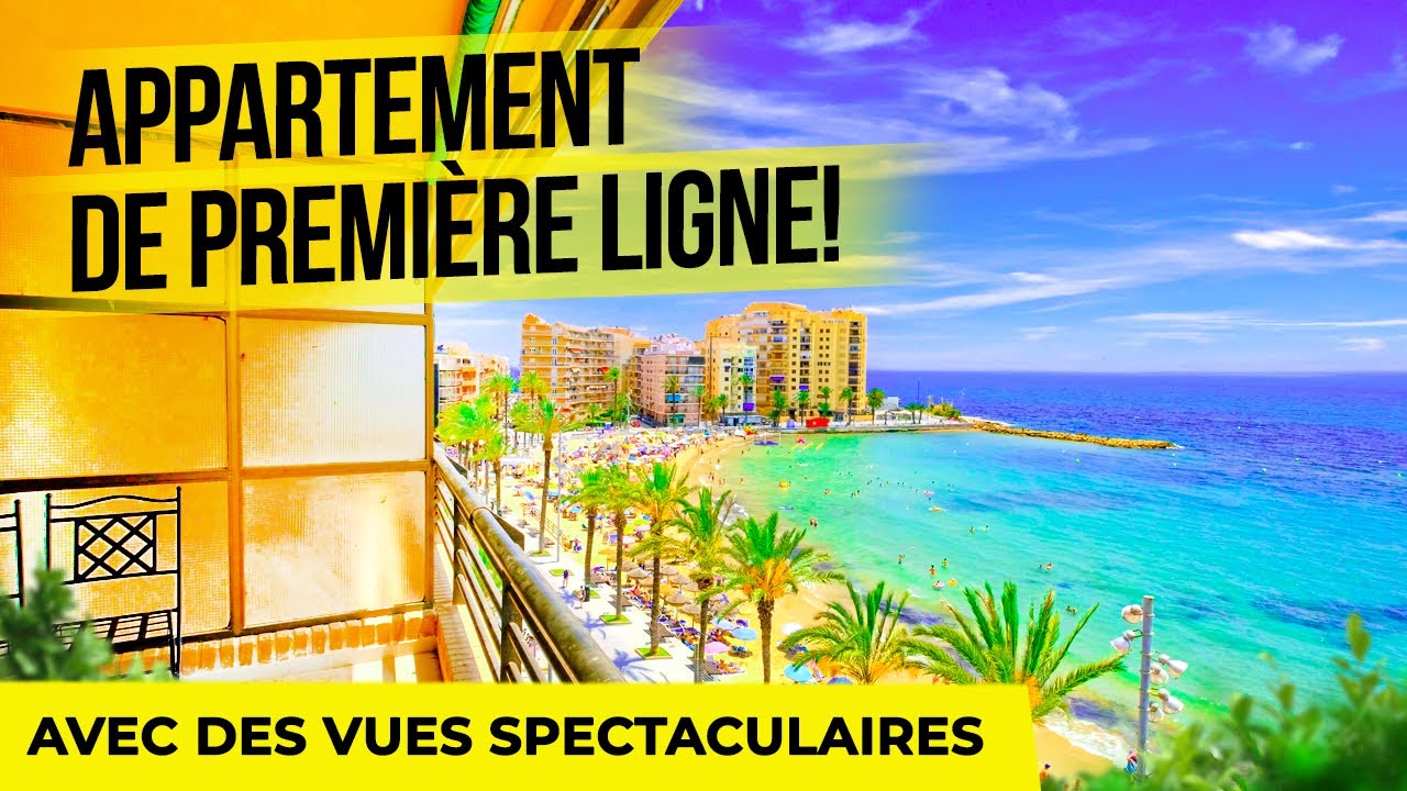 Appartement bord de mer en Espagne. 4 chambres, grande terrasse et vue mer | Alegria