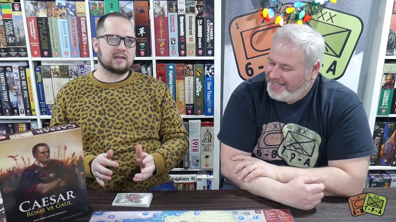 Обзор: Caesar Rome vs Gaul от GMT Games — The Players' Aid