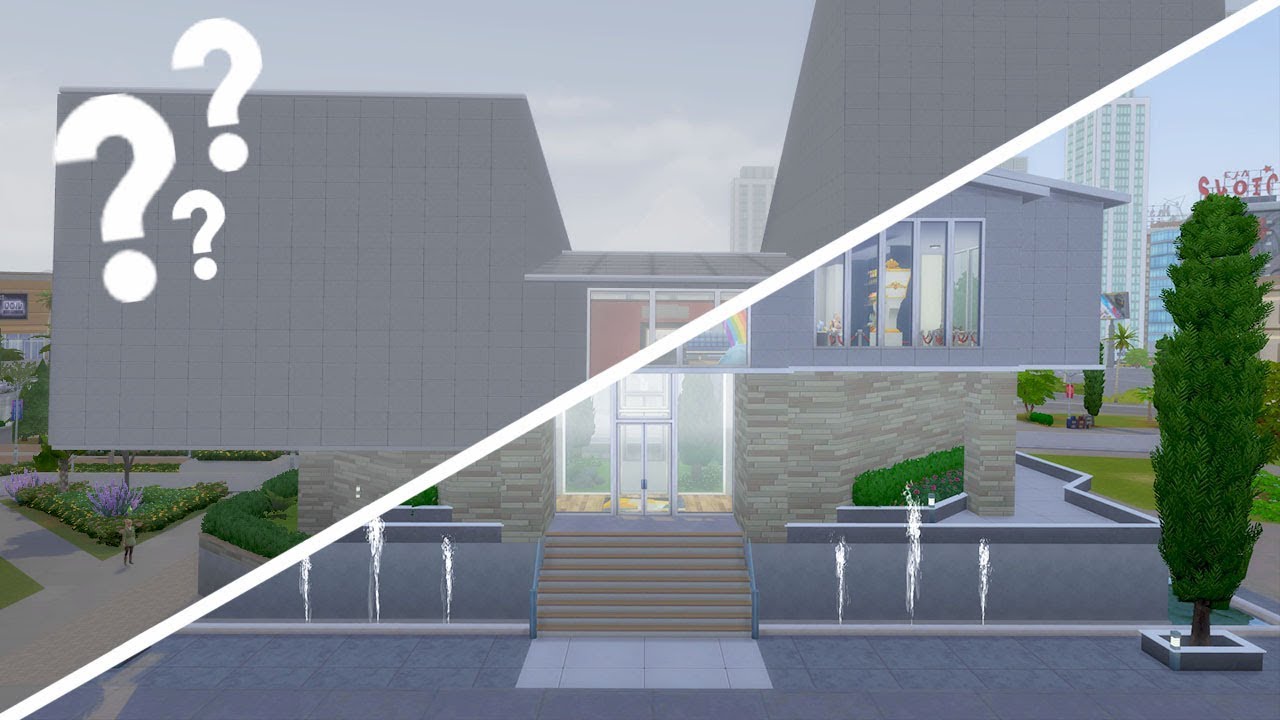 FIXING AWFUL GET FAMOUS MUSEUM // The Sims 4: Fixer Upper - Renovation