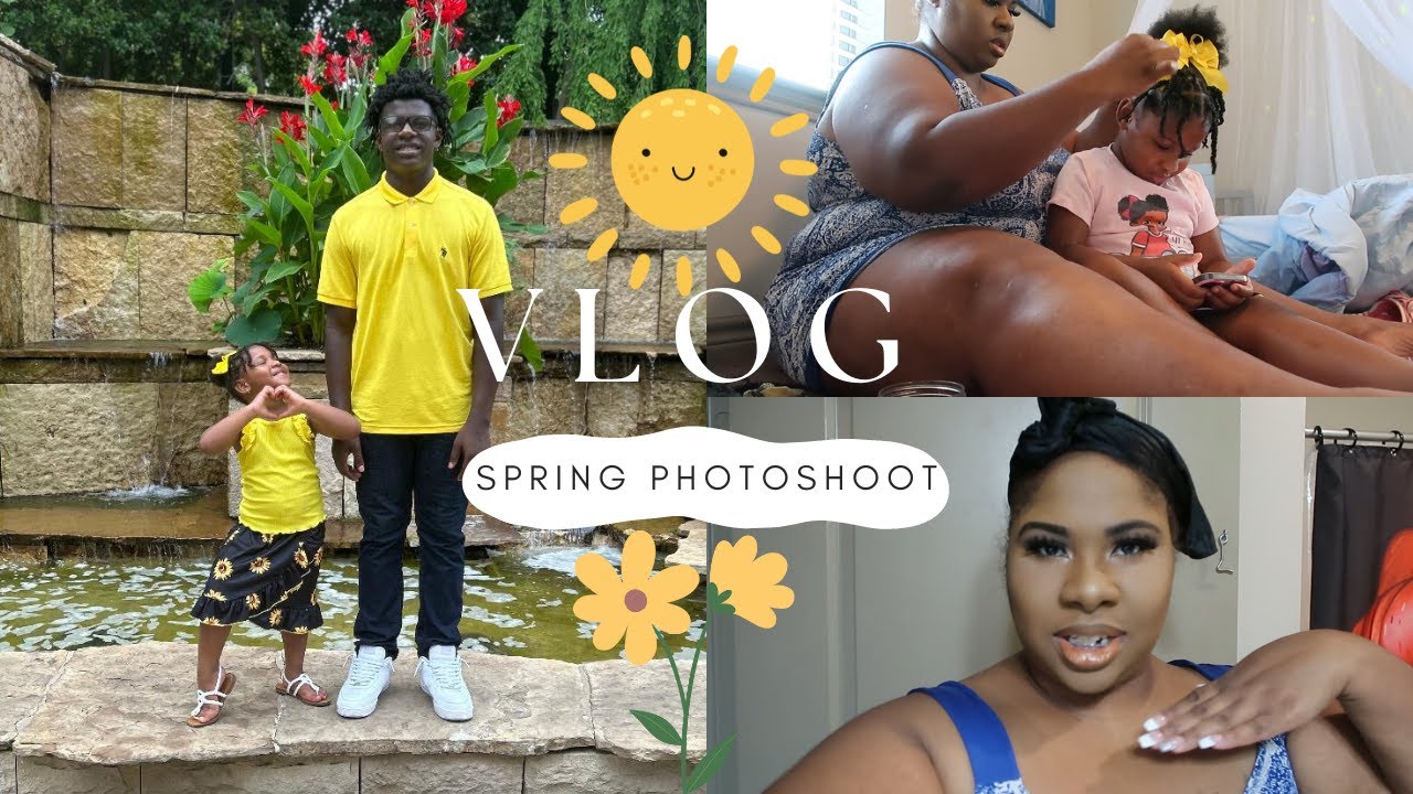 Spring Family Photoshoot | Daily Vlog