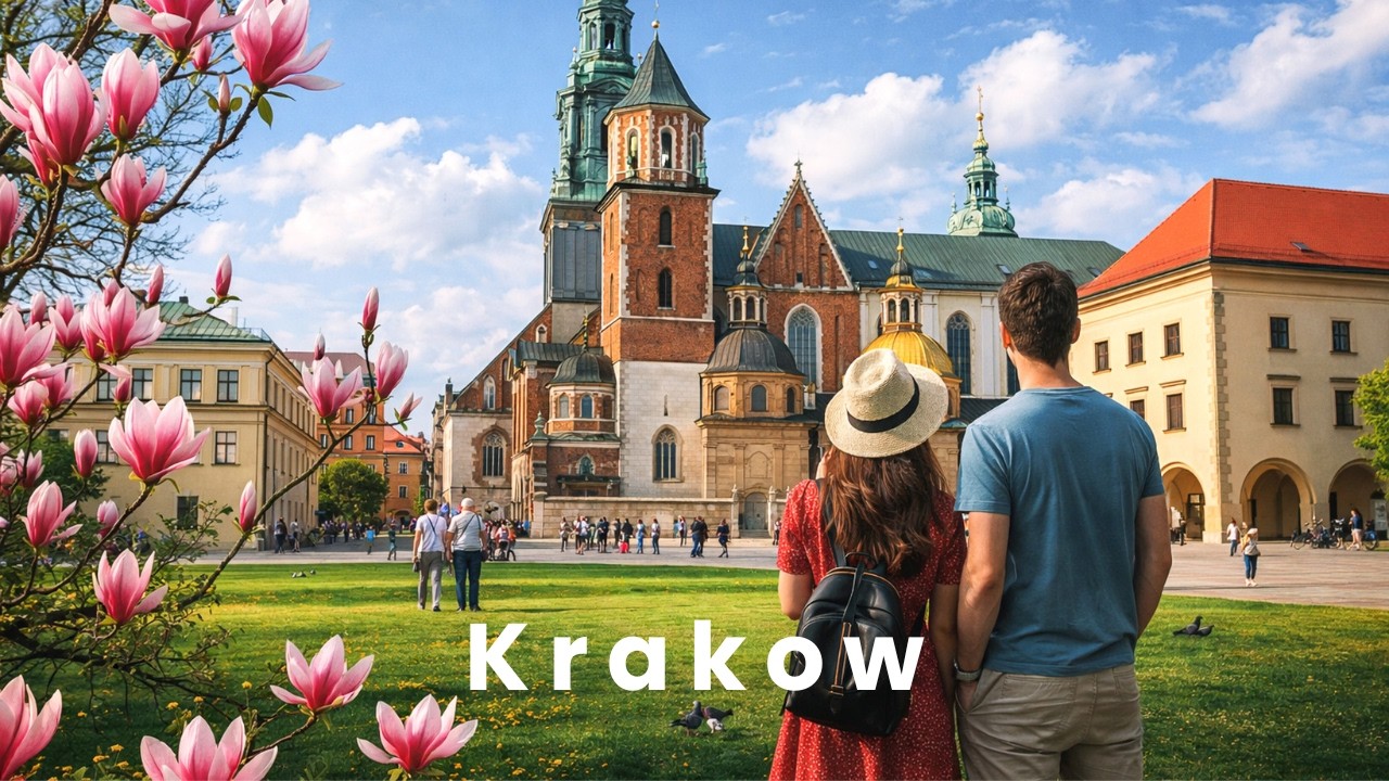 Walking Around Kraków 🇵🇱 | Old Town & Historic Streets (4K)