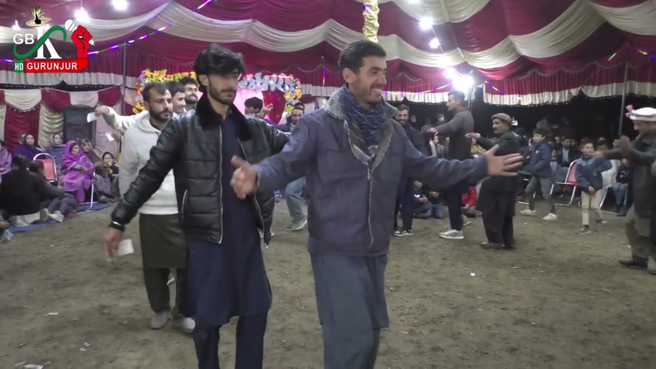 Wedding Dance In Gb Ghizer Valley Gurunjur||ابراہیم عبدالولی نظیر جوشیلے انداز میں رقص کرتے ہوئے ||
