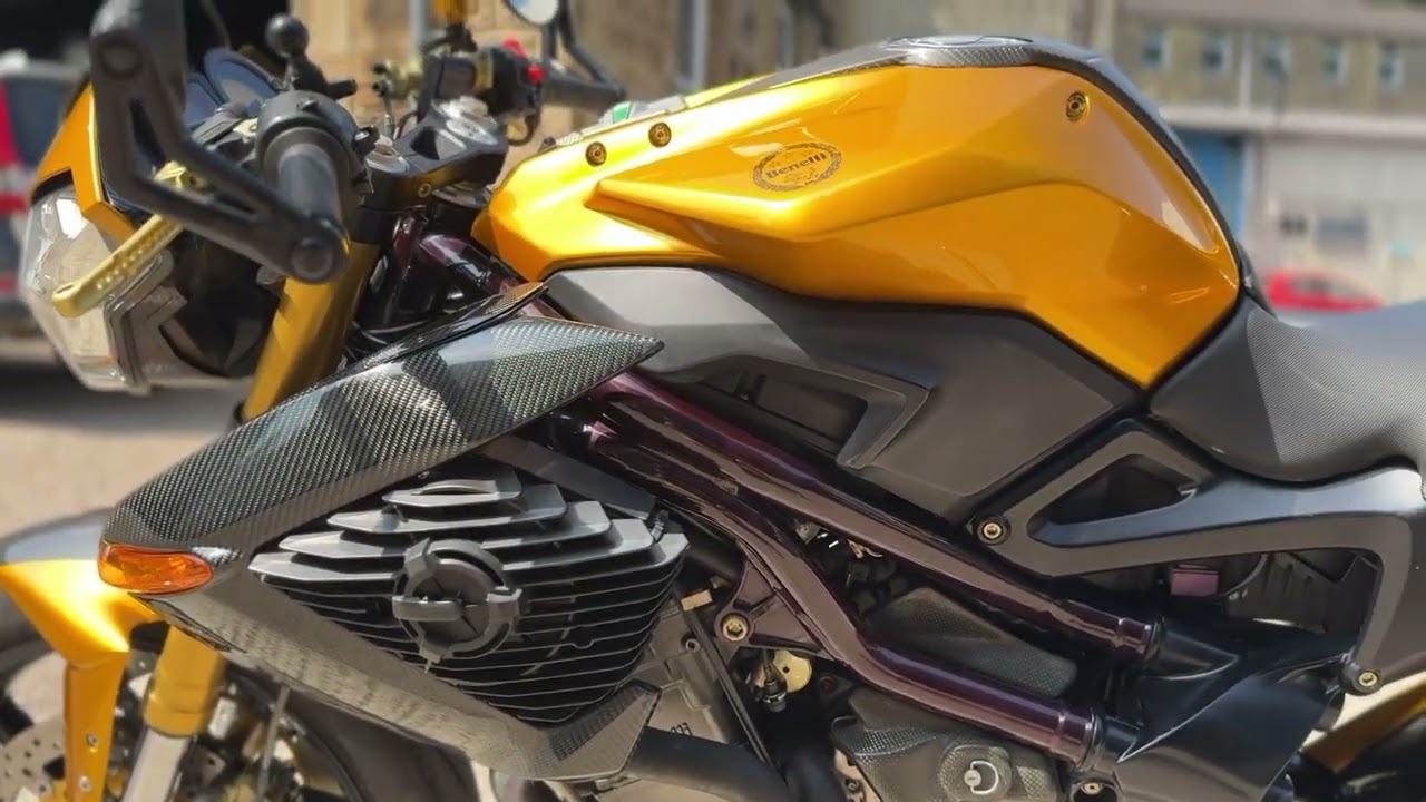 Benelli TNT 1130 Cafe Racer walk around and sound