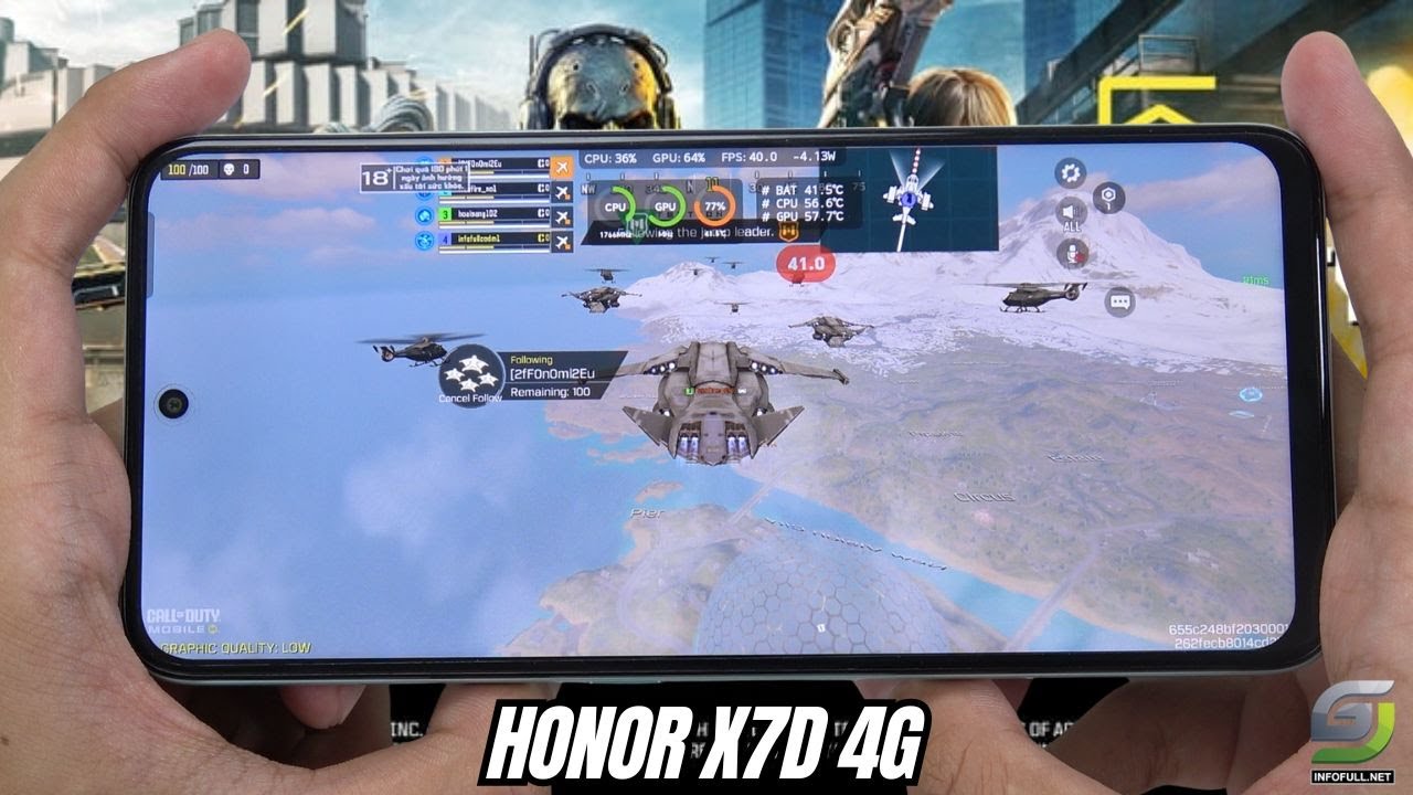 Honor X7d 4G test game Call of Duty Mobile CODM | Snapdragon 685