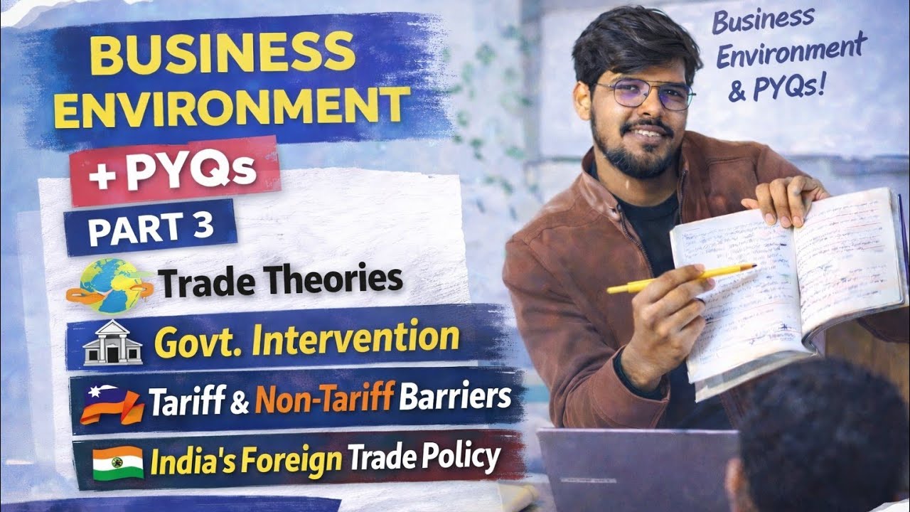 Business Environment- Part 3 | International Trade Theories & Policy | UGC NET Commerce #netcommerce