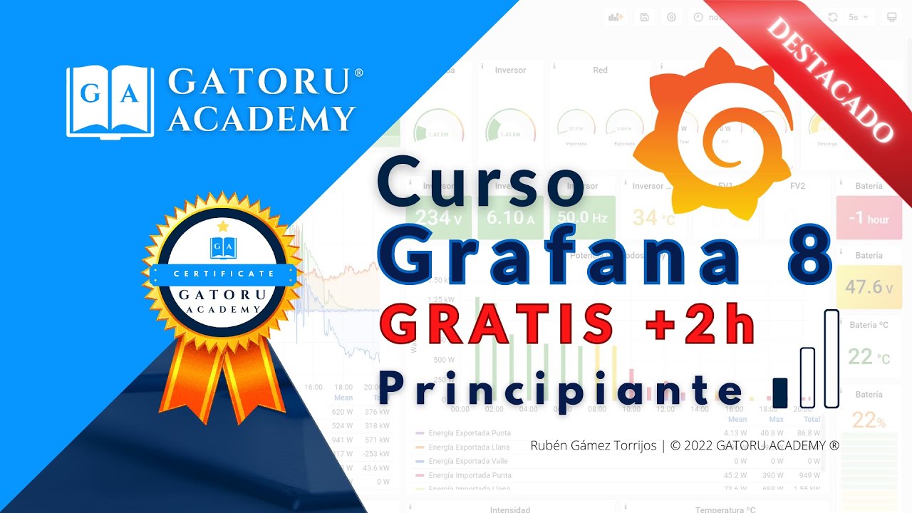 📘Curso Grafana 8 Principiantes 2022 🔴¡GRATIS!