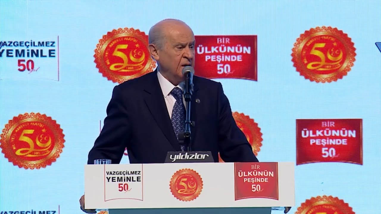 Milliyetçi Hareket Partisi’nin Kuruluşunun 50. Yıldönümü Kutlama Programı