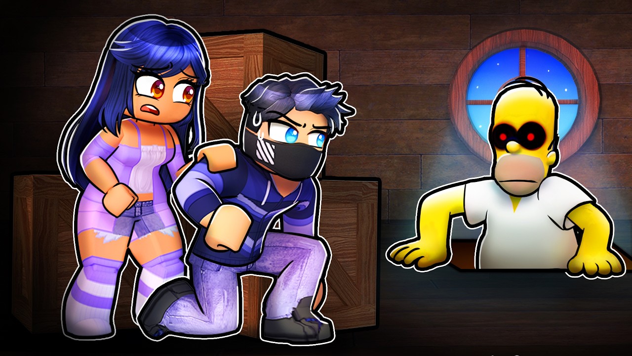 HOMER is SCARY in Roblox!