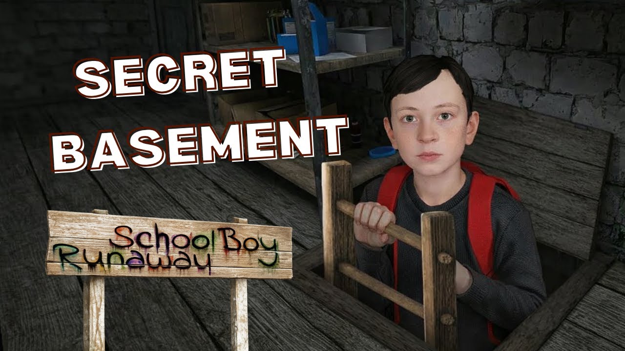 SECRET BASEMENT ESCAPED😱 || SCHOOL BOY RUNAWAY 