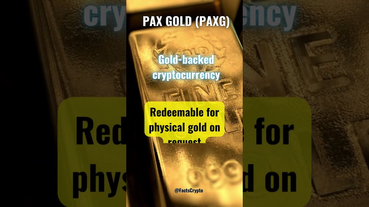 Pax Gold Crypto #PAXGold #PAXG #gold