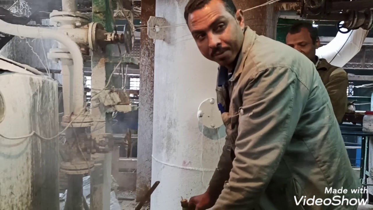 شاهد مراحل صناعة السكر ودرجاته من القصب بمصنع سكر ارمنت غرب الاقصر