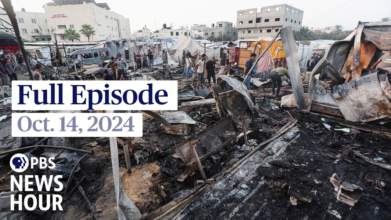 PBS News Hour live episode, Oct. 14, 2024