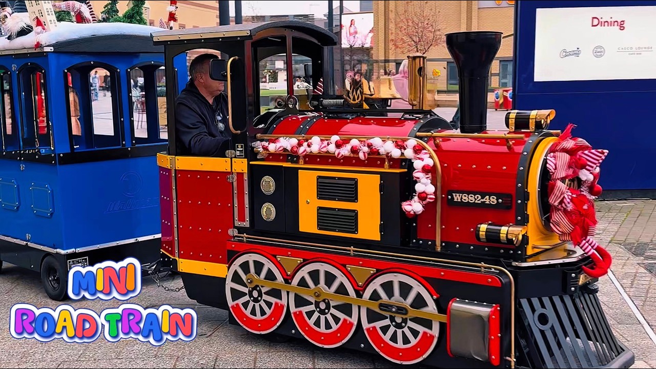 Cool Mini Road Train The Destination at Lakeside England