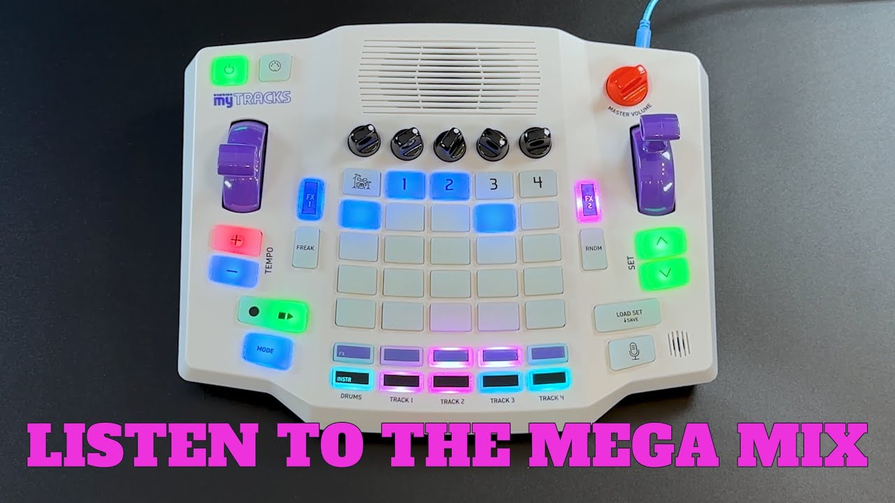 myTRACKS Mega Mix Instrument Upgrade Demo