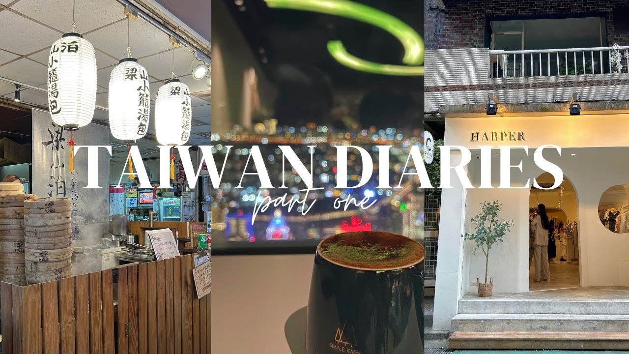 Taiwan Vlog (6D5N Taipei) | Chifeng street, Zhong Shan, Taipei 101, Simple Kaffa Cafe, Ningxia