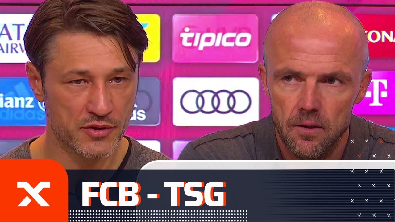 Niko Kovac und Alfred Schreuder: Frust und Freude | FC Bayern M&uuml;nchen - TSG Hoffenheim | SPOX