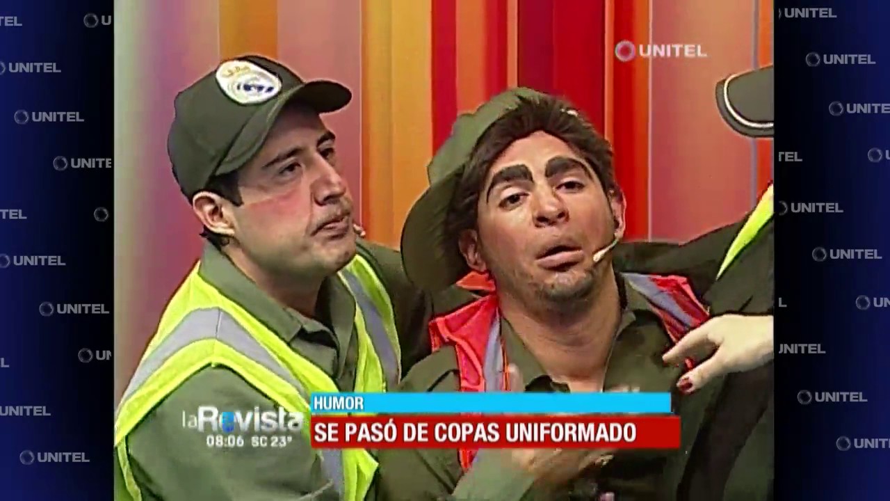 Uniformado &ldquo;pasado de copas&rdquo; llega hasta La Revista con ayuda de sus amigos