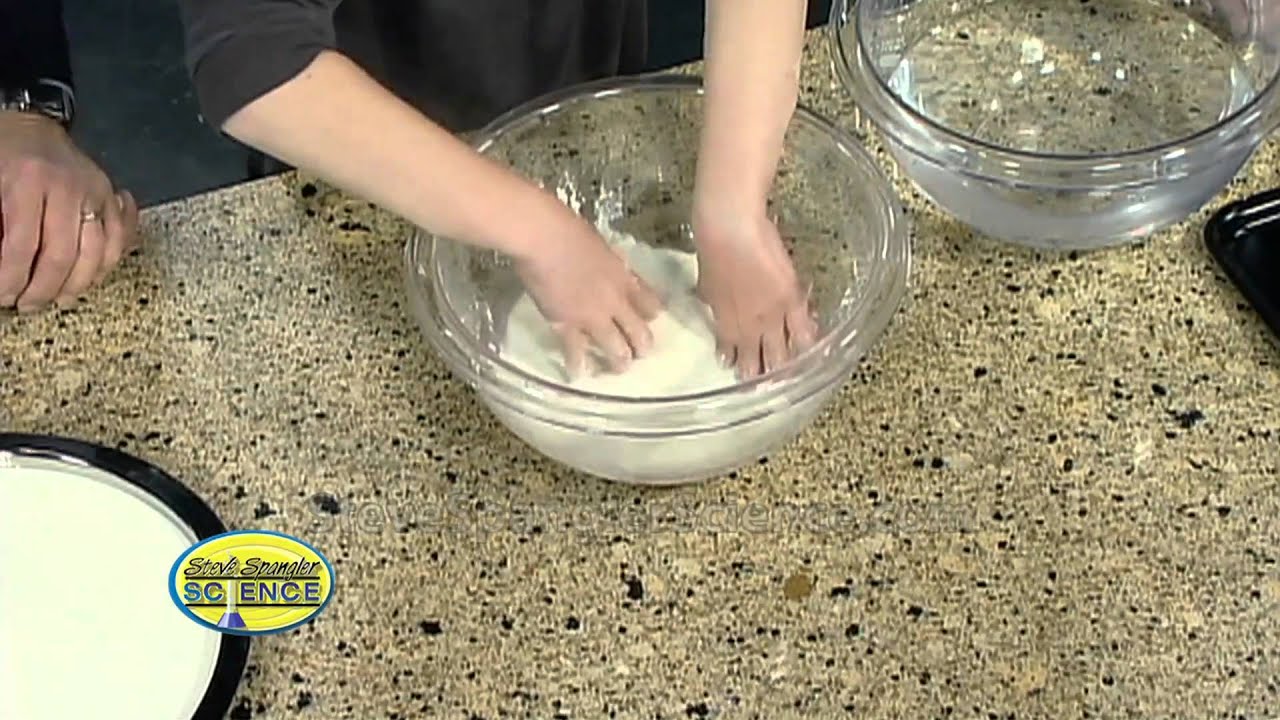 Cornstarch Goo - Cool Science Experiment