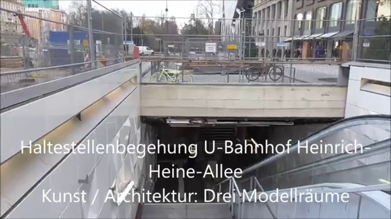 (Netz met Häzz) Stadtbahn Düsseldorf Wehrhahnlinie Neue U-Bahnhöfe Benr. Str., Heinr.-H.-A. Teil 3