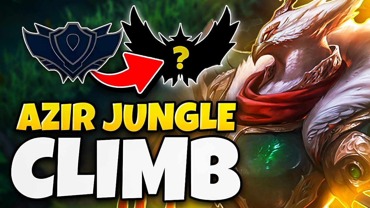 ONLY Azir Jungle Ranked Climb Begins (HOW HIGH CAN I CLIMB?) #1
