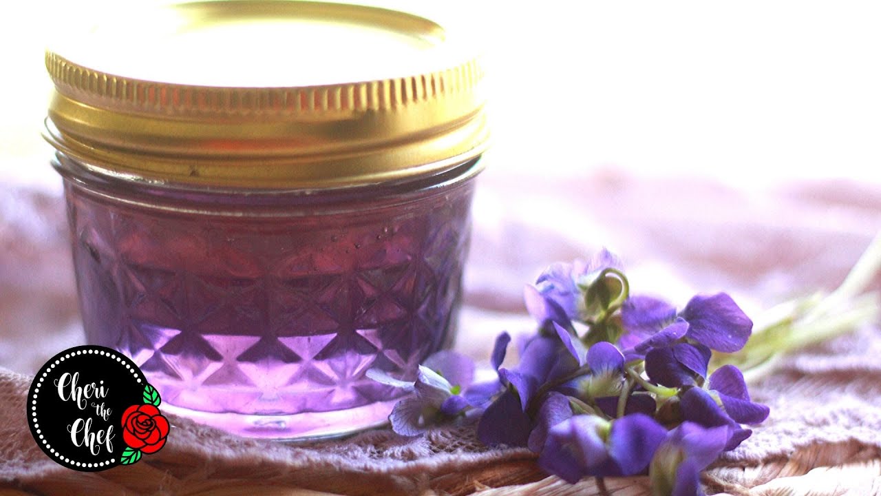 Violet Jelly Recipe  🌸   Homemade Jelly Using Wildflowers