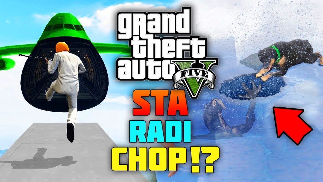 MOŽE LI CHOP IZVADITI VANZEMALJCA IZ LEDA - GTA 5 Mitovi