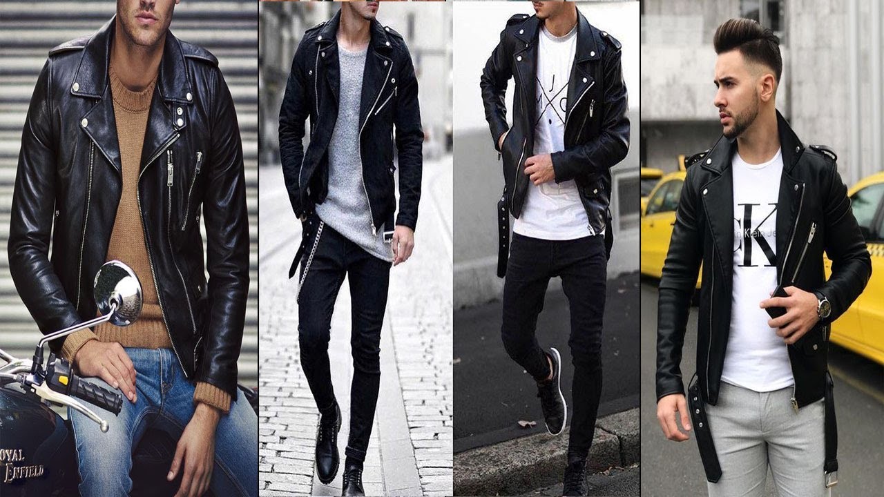 HOW TO STYLE A LEATHER JACKET | Leather Jacket | Men's Fashion 2020 | Leather Jacket Style