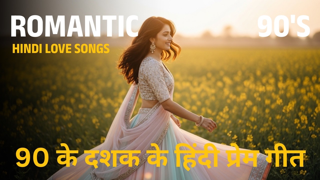 90s Bollywood Slow Romantic Tracks 🌙 Soulful Hindi Love Collection