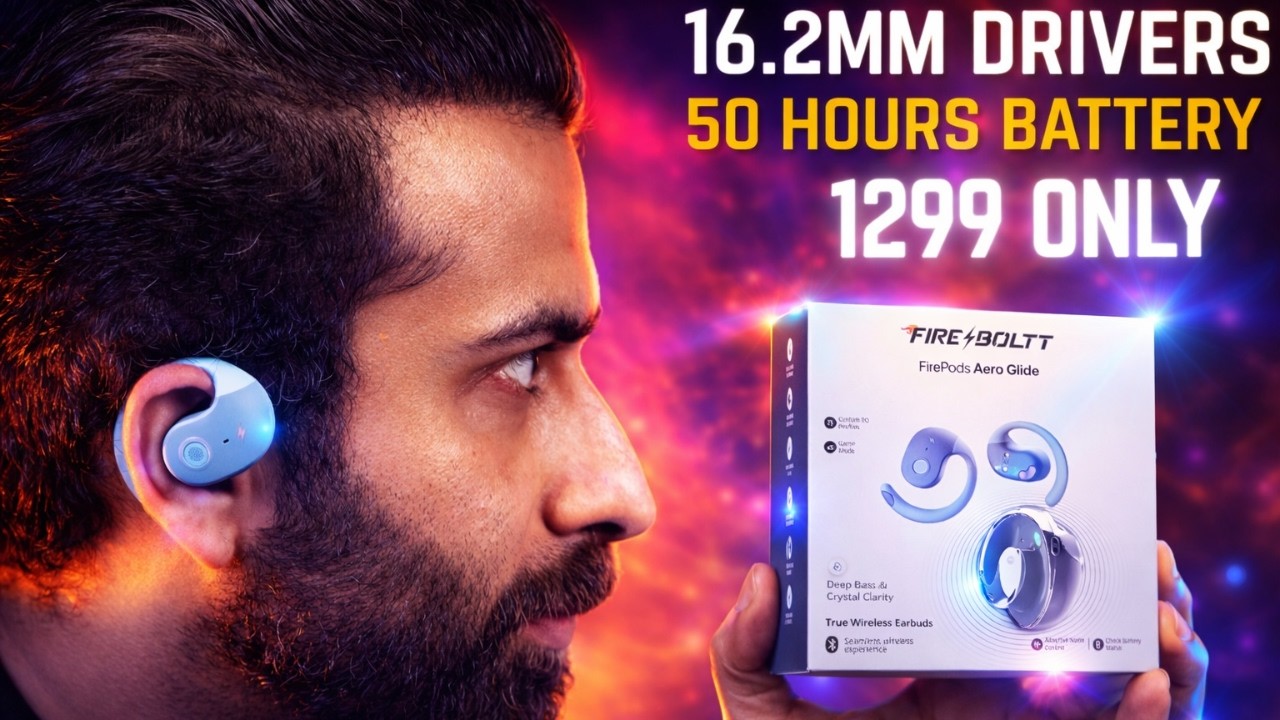 Fire-Boltt FirePods Aero Glide Review | Best Budget Open-Ear Buds? | Born Creator