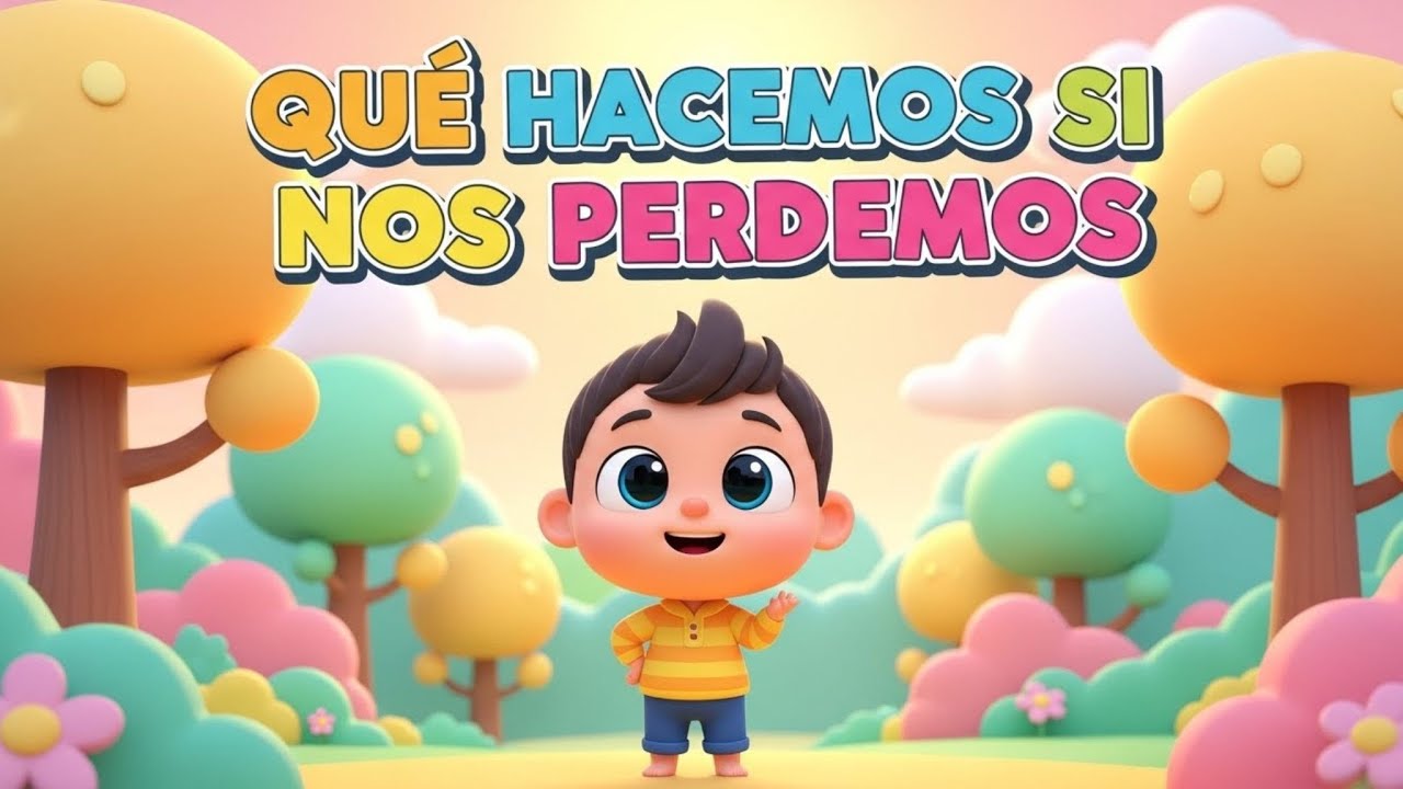 ¿Qué Hacemos si Nos Perdemos? 🚸 Canción Infantil de Seguridad para Niños