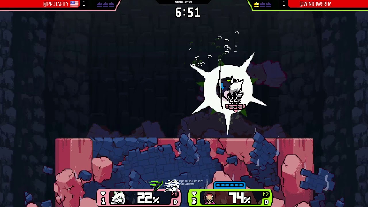 GENESIS 7 Rivals of Aether - Workshop - L Semis: Protagify (Zetta) vs Windows (Hime/Bird Guy/Targma)