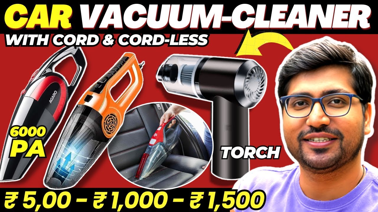 [2026]🚗Best Car Vacuum Cleaner 2026🧹Best Vacuum Cleaner for Car Under ₹1000–₹3000 Corded Cordless!
