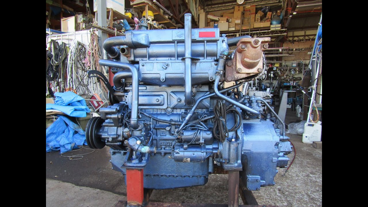 No.2703 いすゞ 4BD1TC3 155ps(3.15) Isuzu 【Used Marine Engine Amakusa Marina マリンエンジン 船舶エンジン あまくさマリーナ】