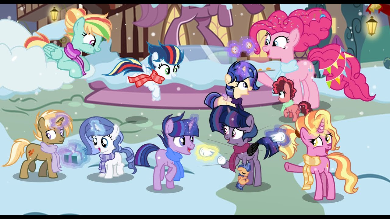 MLP[Next Gen](Speedpaint) Winter holidays[Base edit]