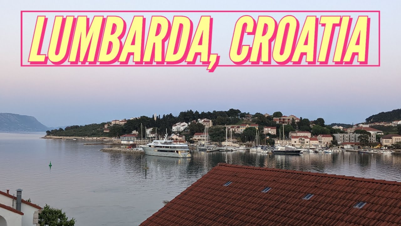 A walk round Lumbarda, Korcula.