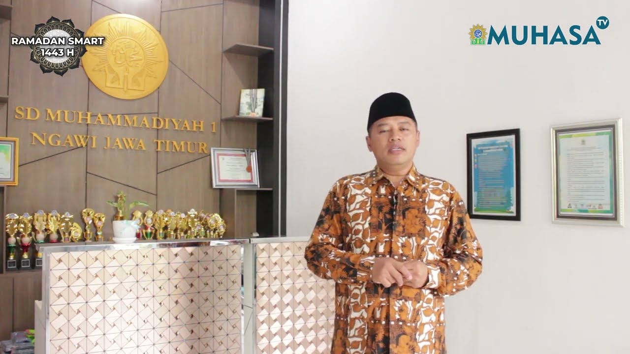 RAMADAN SMART 1443 H | Sambutan Kepala SD Muhammadiyah 1 Ngawi Menyambut Bulan Ramadan